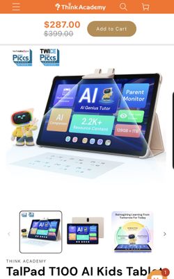 TalPad T100 AI Kids Tablet