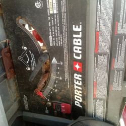 Porter Cable Table Saw