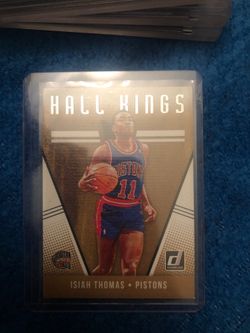 ISIAH THOMAS DETROIT PISTONS HALL KINGS DONRUSS