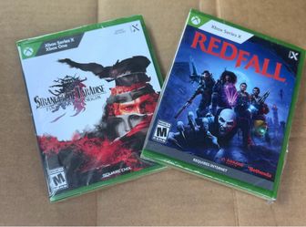 Xbox Series X/S Final Fantasy Stranger of Paradise & Redfall Video Games Bundle