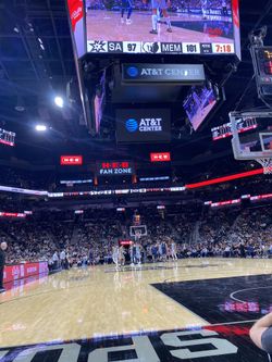 Spurs Vs Portland Friday 4/1 Row 1