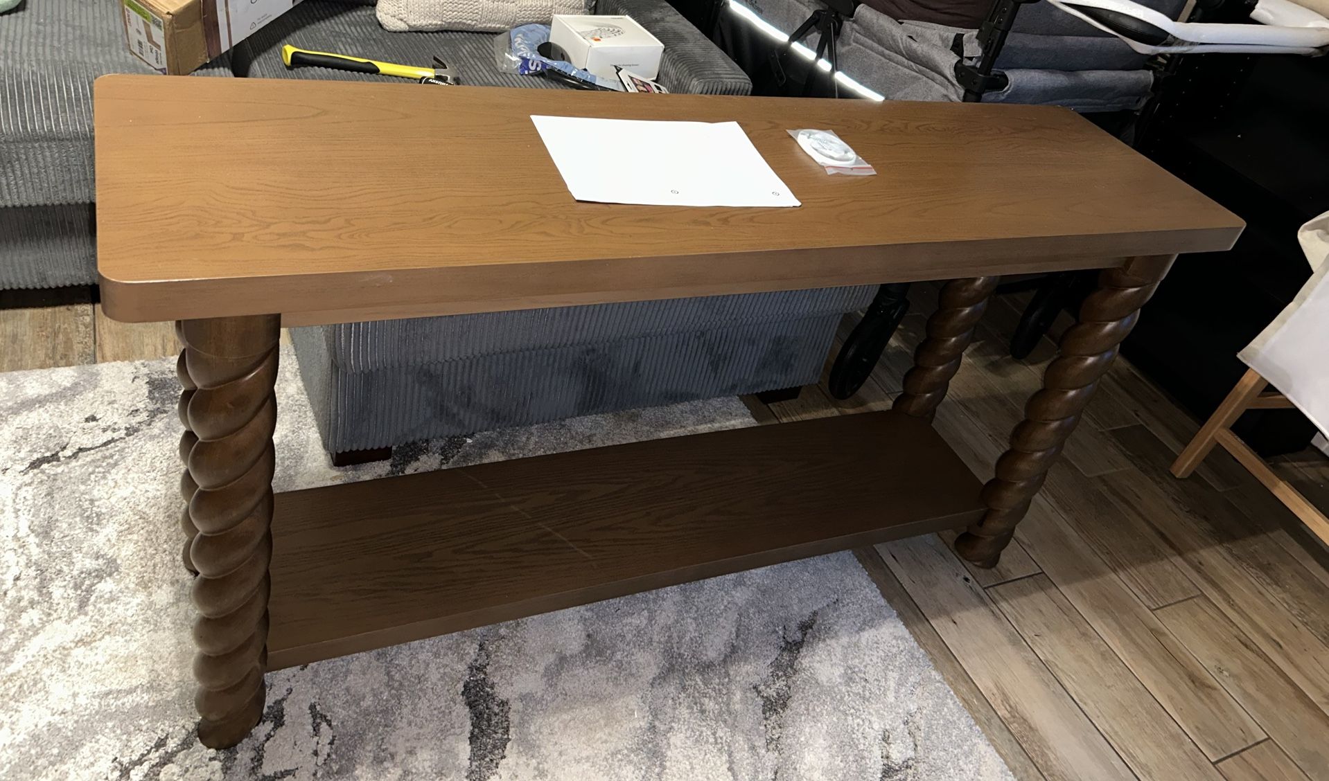 60" Console Table with Braided Legs - Threshold™ designed with Studio McGee