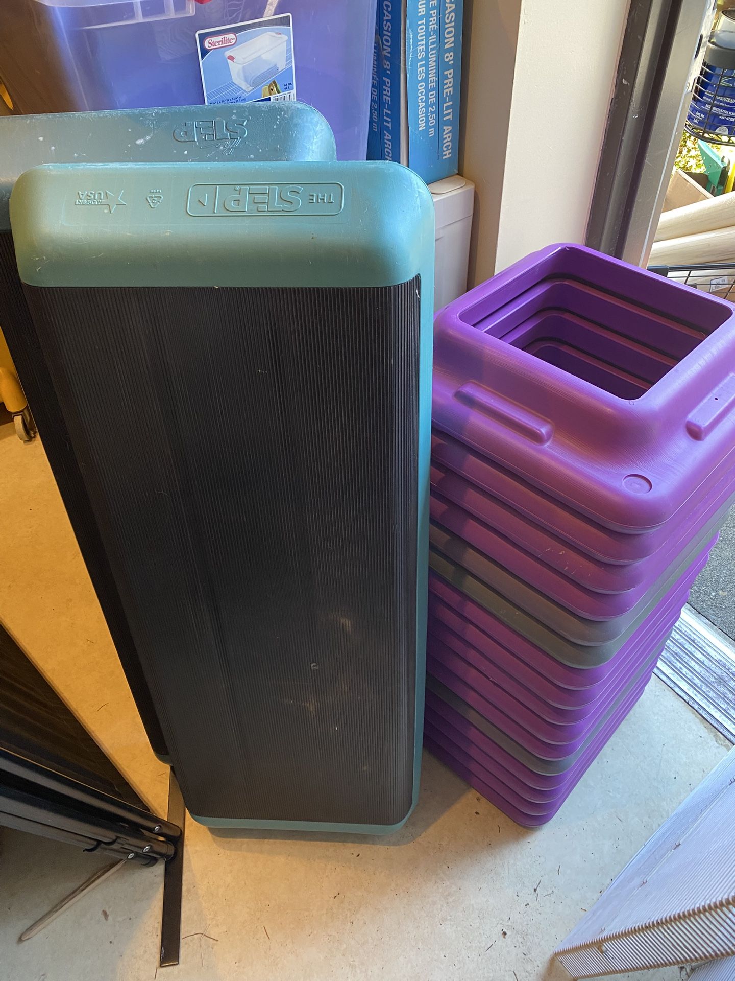 Step Platforms With Risers