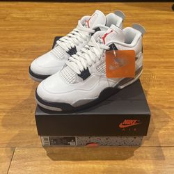 Jordan 4 White Cement 
