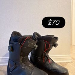 Nidecker Snowboard Boots – Men’s 10.5 – BOA System Big Bear, Mammoth Mountain, Snow Summit, Ikon, Moutain high, snow and ski boots