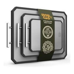 Brand New Unopened Snow Clad Heavy Duty 3 Set Double Sided Cutting Boards 