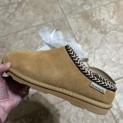 Bearclaw Light Coffee Size 9 Ladies Slippers New