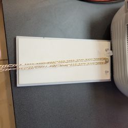 24' 14k Figaro Chain