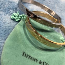 Gold Or Silver Tif  Bracelet 