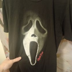 Ghost Face T Shirt Large