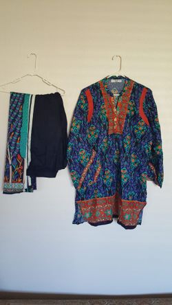 3 Pieces Pakistani/indian Dress New Large