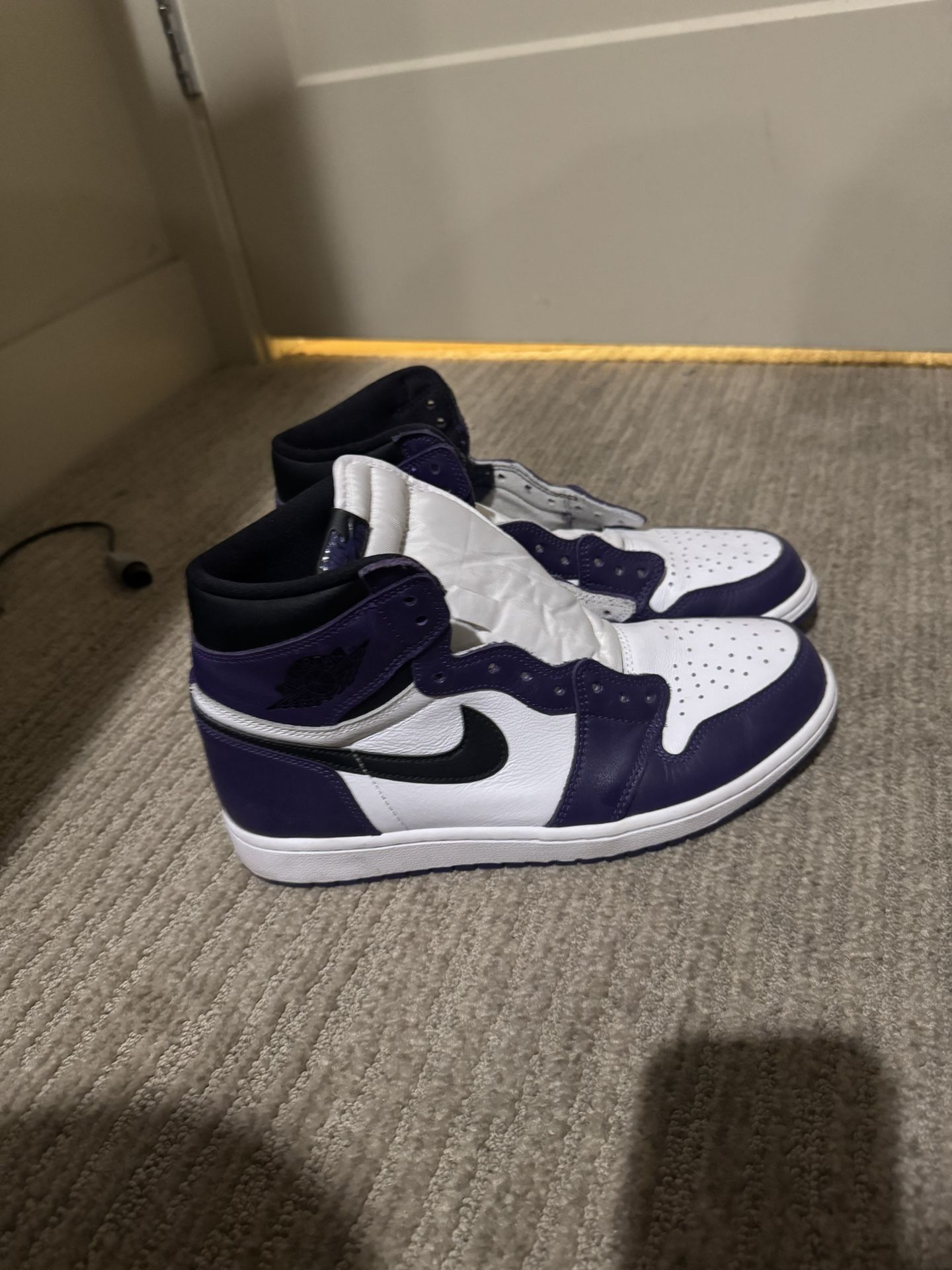 Jordan 1 Court purples