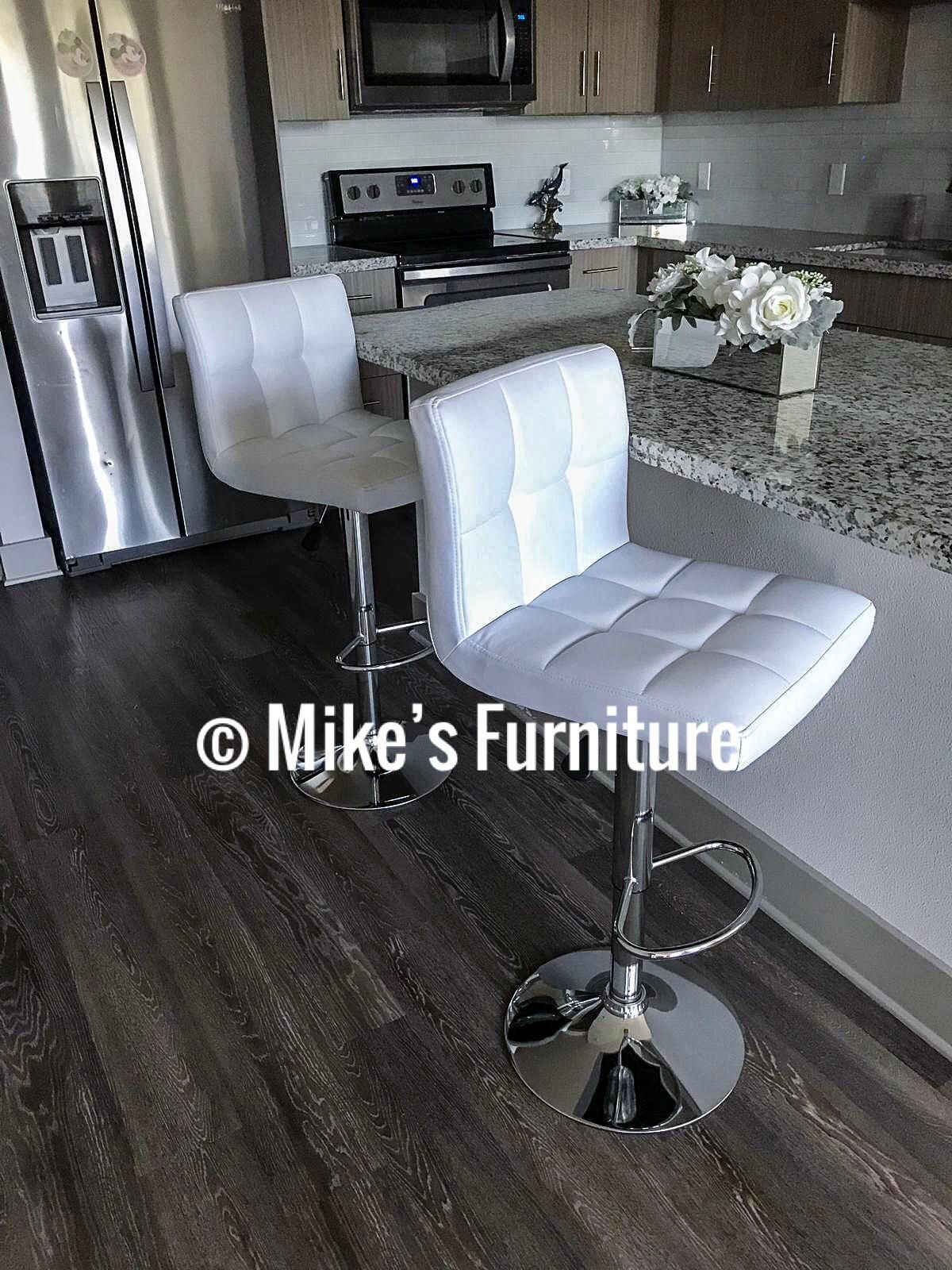 New Adjustable Bar Stools, barstools, barstool, bar stool, Sillas, Dining Chairs, chair, chairs, cadeiras (4 colors Red, Black, White, Gray)