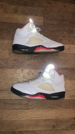Air Jordan retro 5 (fire red)