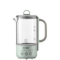 BUYDEEM Travel Electric Kettle, Mini Healthy-Care Beverage Kettle