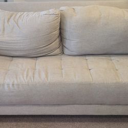 Couch (Gray) (Seats 3 People)