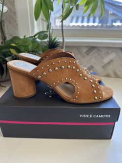 Vince Camuto Jorlyn Studded Mule Sandals