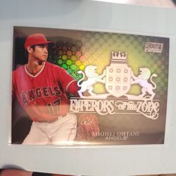 Shohei Ohtani EMPERORS OF THE ZONE Insert Really Nice Card