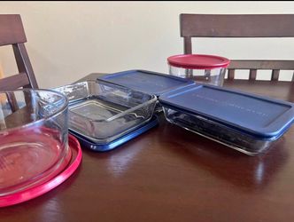 Anchor Hocking Glass Food Storage Set 5pc