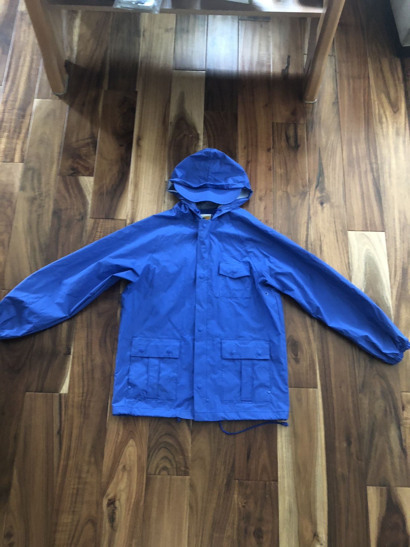 Rain Jacket Size L 10-12 Youth