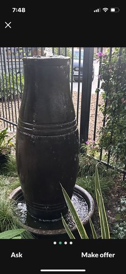 Outdoor Tall Water Fountain 