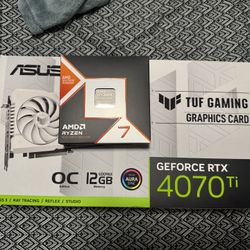 Asus TUF 4070ti and Ryzen 7 7800x3d