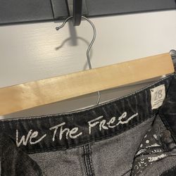 Brand New Free People Denim Skirt