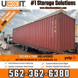 40ft Shipping Container – Wind & Watertight – Delivered