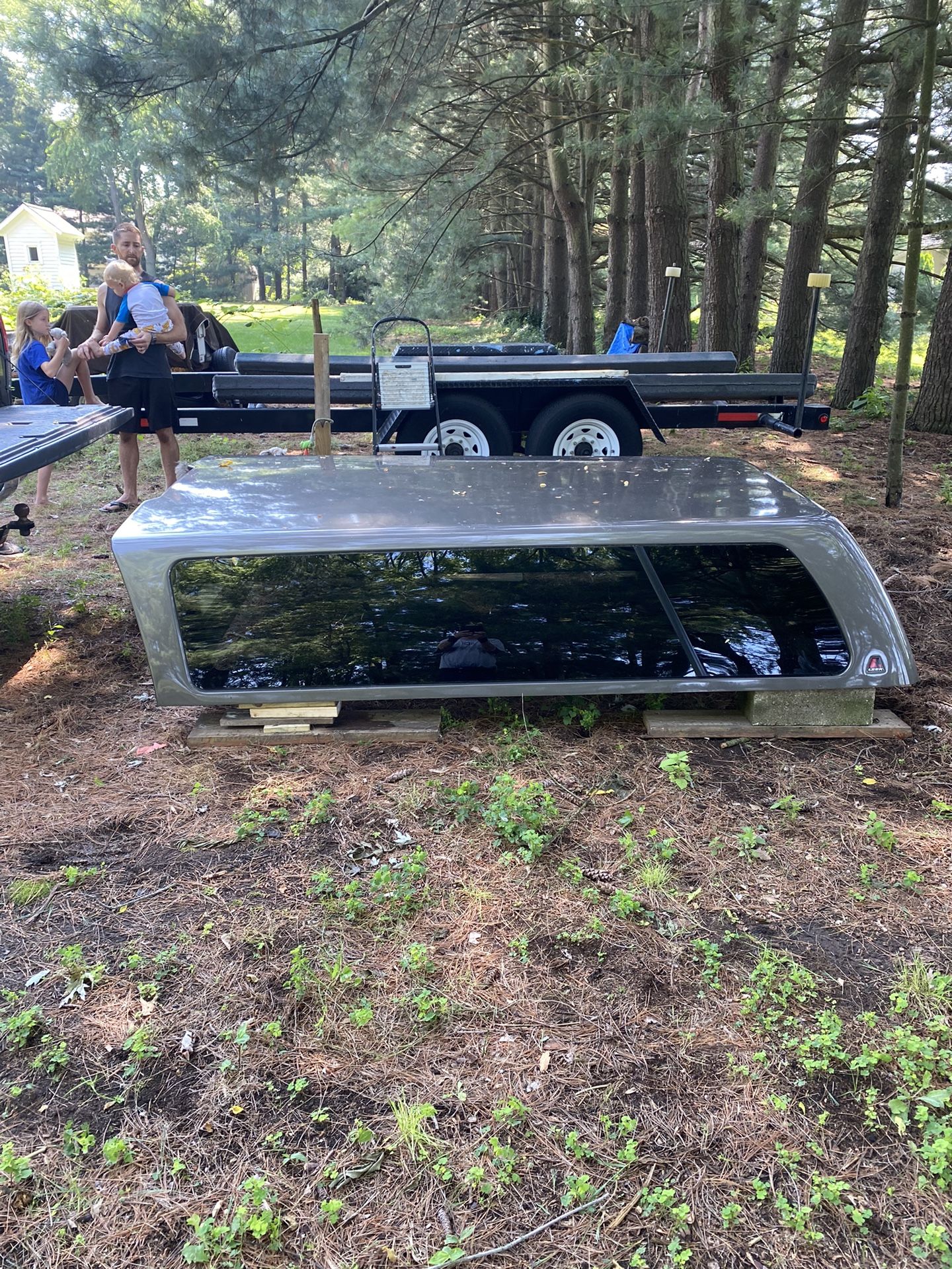 Full Size Bed Camper Shell For Sale!