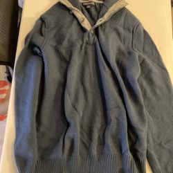 BANANA REPUBLIC MEN’S NAVY BLUE SWEATER SWEATSHIRT SWEAT SHIRT