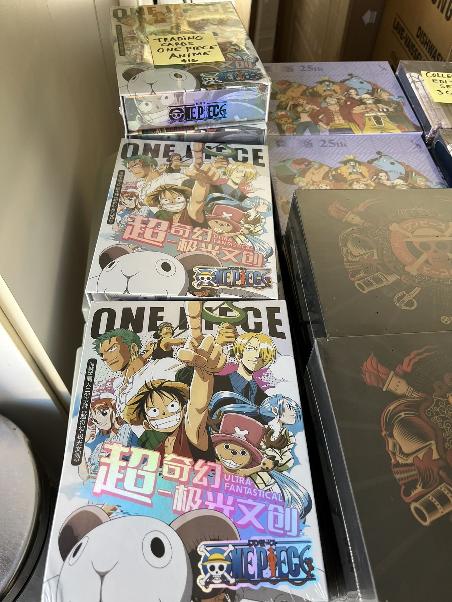 One Piece anime Trading Cards Collectors Cards Acrylic Boards Art Boards