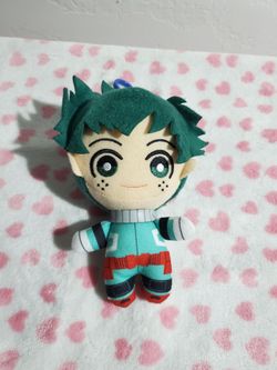 My Hero Academia Izuku Midoriya / Deku Plush Stuffed Animal Keychain