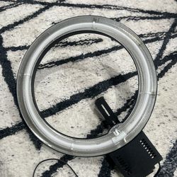 22” Ring Light With Camera & Tripod Attachment 