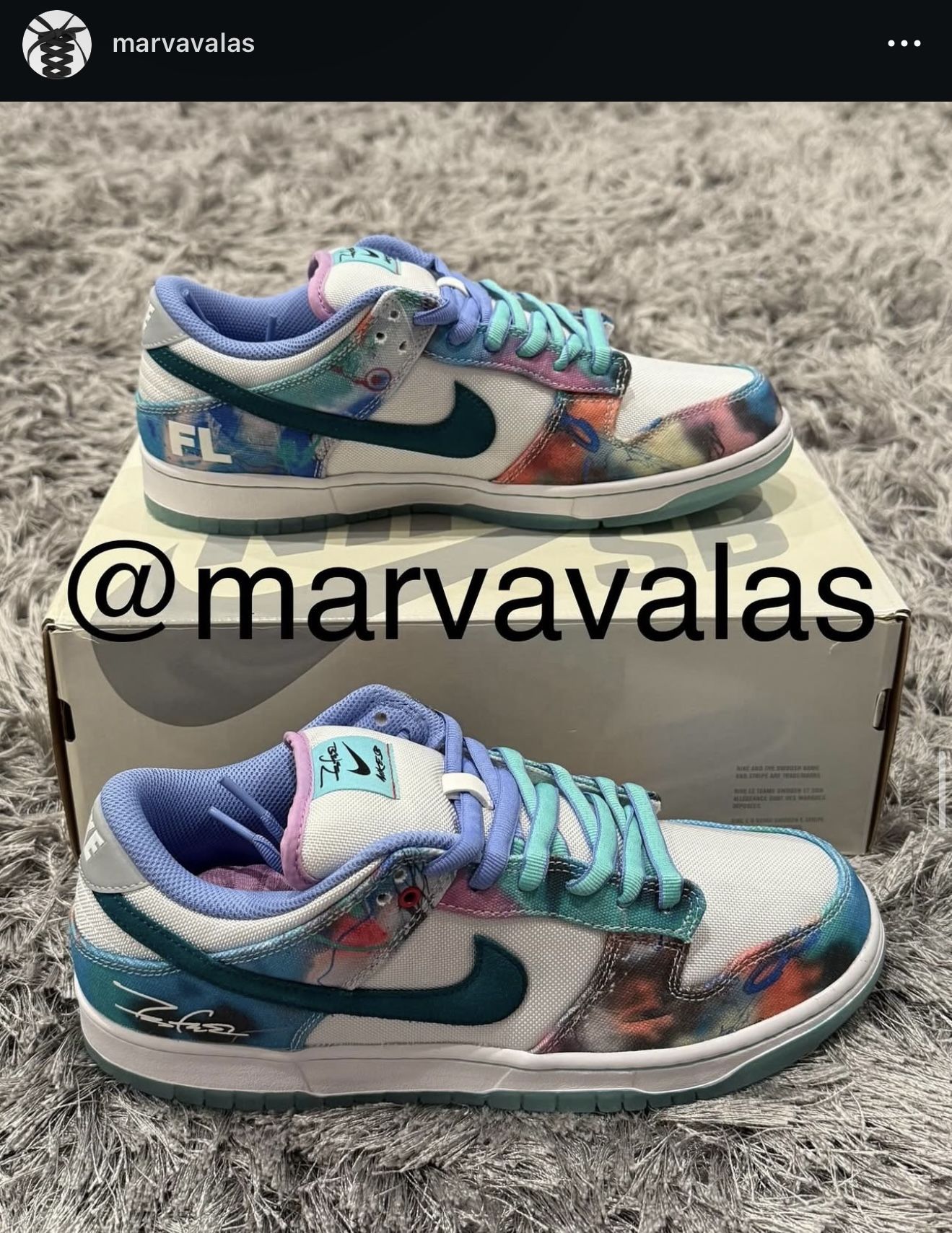 Nike SB Dunk Low Futura Laboratories. Mens 9.5