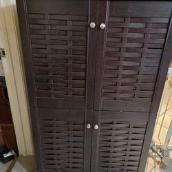 Movable Storage Cabinet On Wheels 