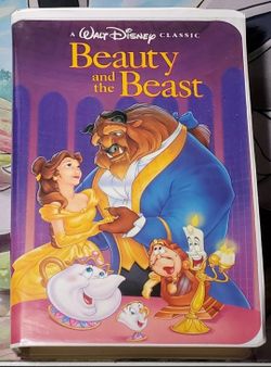 Beauty and the Beast (VHS, 1992) Disney Black Diamond Classic – USED