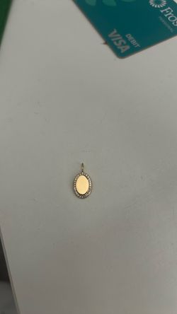 Zales 18k Gold Plated Lab Grown Diamonds Pendant
