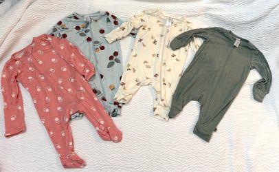 Baby Sleepers Set of 4 (0-3mos)