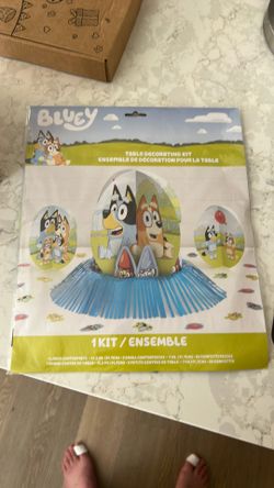 Table decorating kit (Bluey)