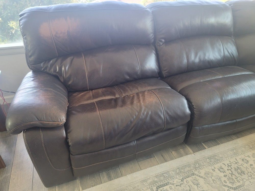 Large Leather Couch for Sale in Spring Valley, CA OfferUp