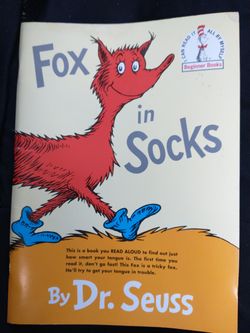 Book Fox In Socks By Dr. Seuss