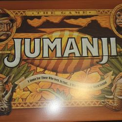 Jumanji Wooden Game New