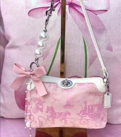 Rare & HTF Coach Y2K Horse & Carriage Mini Turnlock Bag