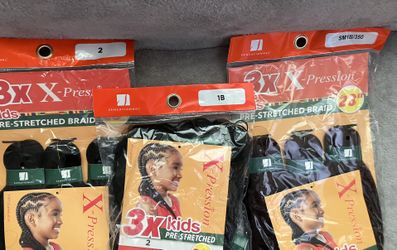 Kids Pre-Stretched Braid  hair extensions