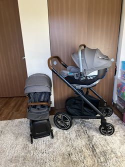 Nuna Stroller MIXX and Car Seat 