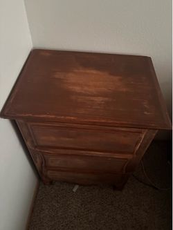 End tables with drawers