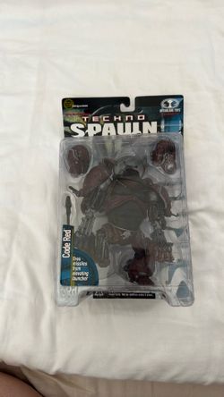 Spawn McFarlane Toys 1999 Techno Series 15 Code Red 7" Action Figure New Sealed