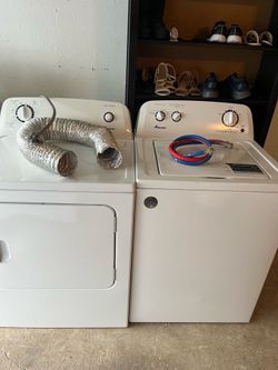 Washer and dryer