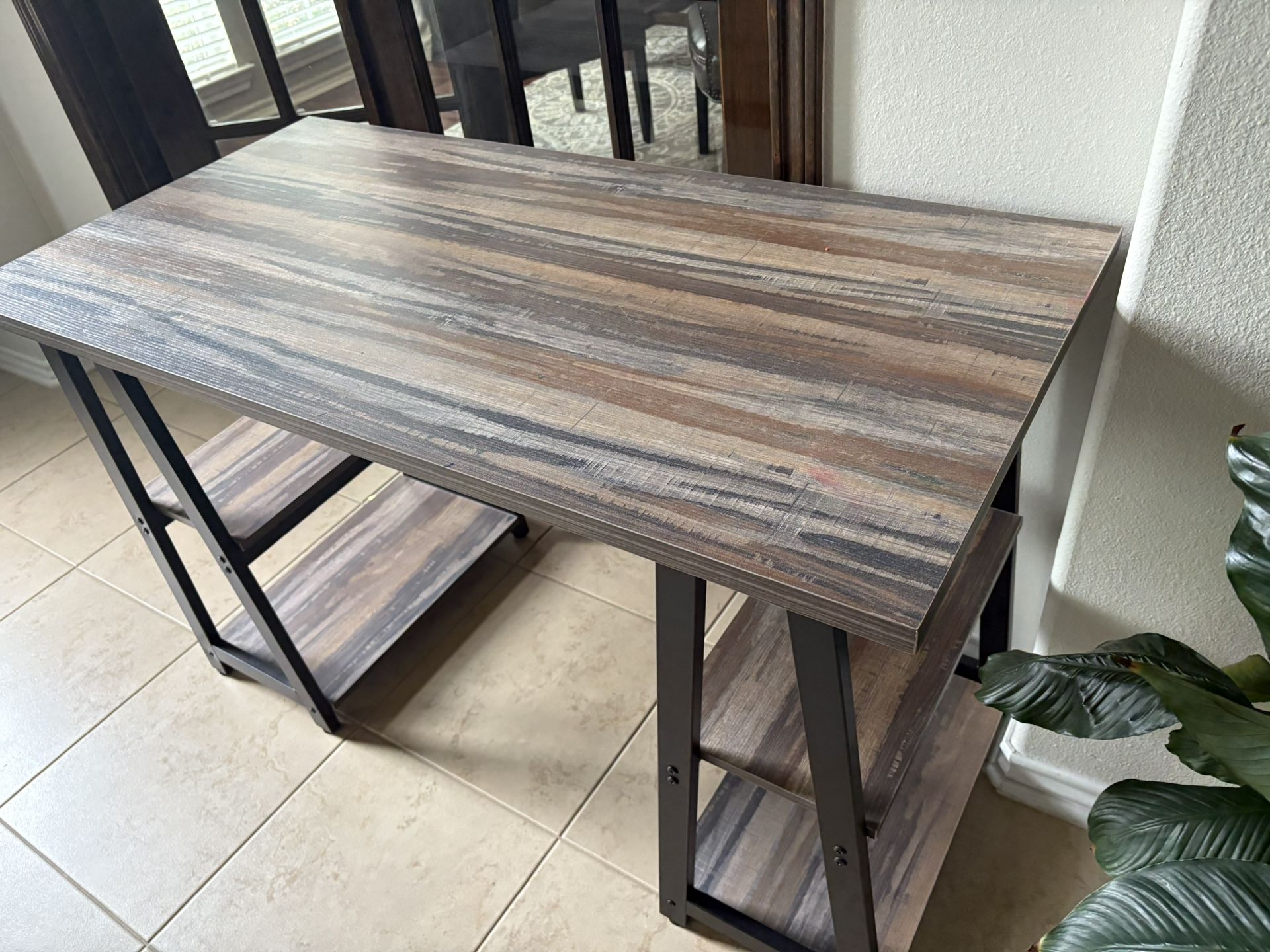 Very Nice Desk, Tier Shelves and Chair