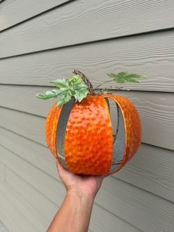 Nice Metal Pumpkin Decor. See my other items for sale